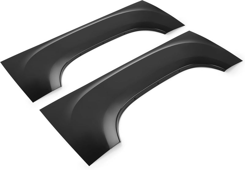 ALMULOO Truck Bed Wheel Arch Repair Panel Compatible with 2007-2014 Chevy Chevrolet Silverado 1500 2500HD 3500HD Driver & Passenger Side Upper Wheel Arch Patch Quarter Panels - Image 1